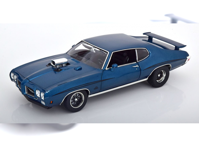 PONTIAC GTO Judge Drag Oulaws (1970), blue metallic