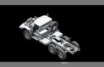 Сборная модель ЗИL-131 Армейский грузовой автомобиль