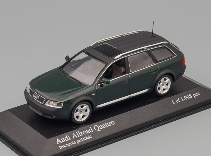 AUDI Allroad Quattro (2001), dark green metallic