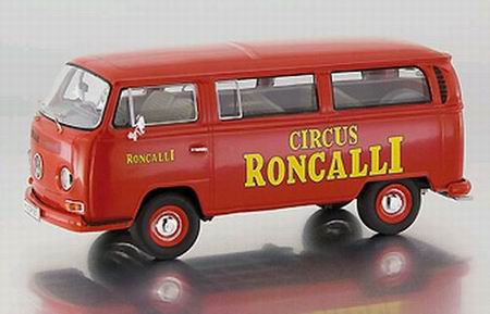 VOLKSWAGEN T2-a bus Roncalli, red