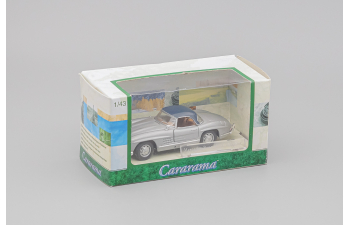 MERCEDES-BENZ 300SL Roadster, silver / blue