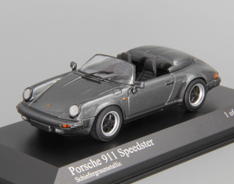 PORSCHE 911 Speedster (1988), grey metallic