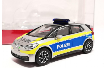 VOLKSWAGEN ID.3 *Polizei Hamburg*, silver/blue/yellow