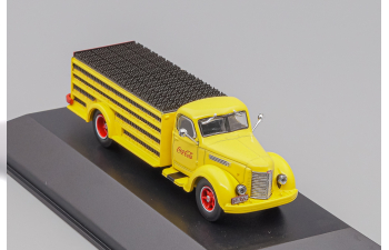 INTERNATIONAL Kb8 Truck With Bottle Coca-cola 1948, yellow