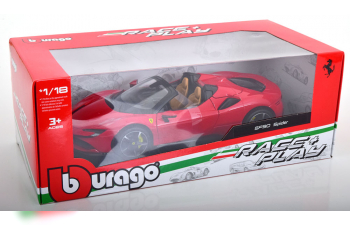 FERRARI SF90 Spider (2021), red