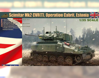 Сборная модель Scimitar Mk2 CVR(T),Operation Cabrit, Estonia