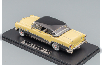 BUICK Roadmaster Rivera 4 Door Hardtop (1956), yellow / black