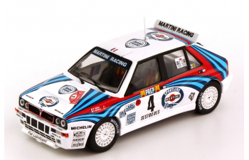 LANCIA Delta HF Integrale Rally Monte Carlo 1992 Martini Nr.4, Auriol / Occelli, white