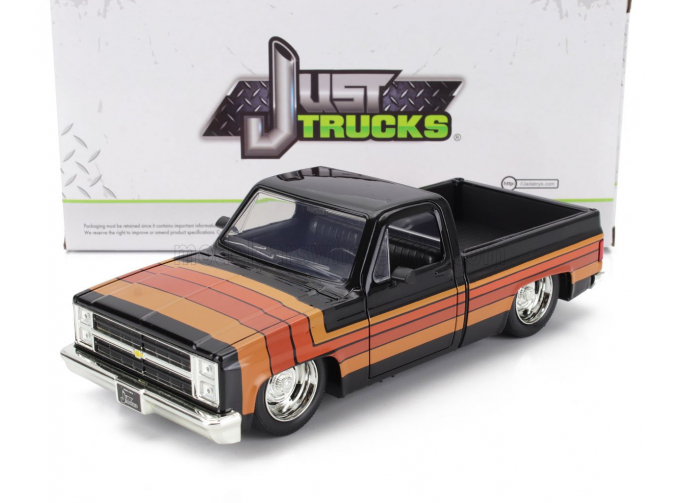 CHEVROLET C-10 Pick-up Custom (1985), Black Brown