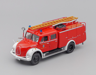 MAGIRUS-DEUTZ Mercur TLF 15 (1954), red / white