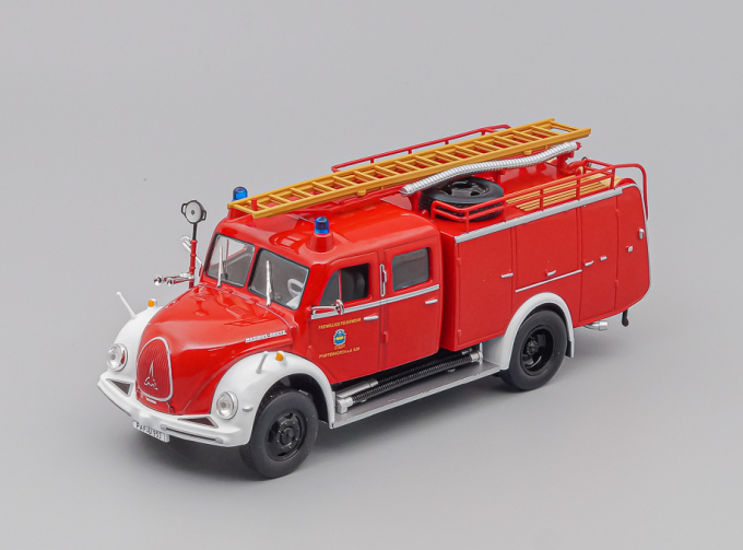 MAGIRUS-DEUTZ Mercur TLF 15 (1954), red / white