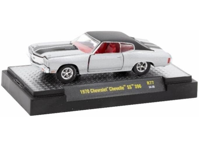 CHEVROLET Chevelle SS 396 (1970), silver / black