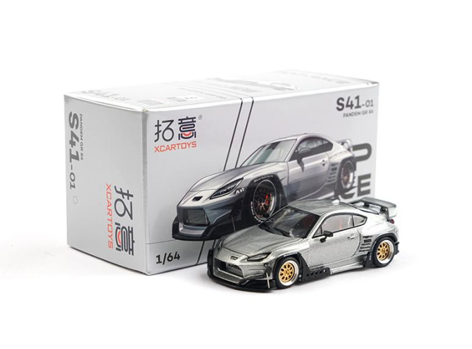TOYOTA GR86 Pandem, silver / black