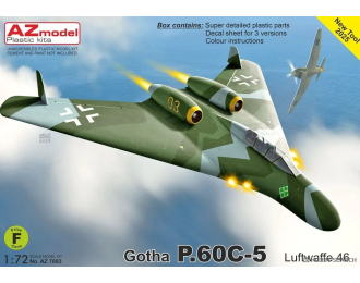 Сборная модель Gotha P.60C-5 Luftwaffe 46