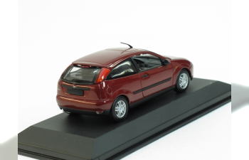 FORD Focus 3-dr (1998), dark red metallic