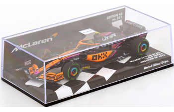 McLAREN MCL36 №4 4th Singapore GP Formula 1 Lando Norris (2022)