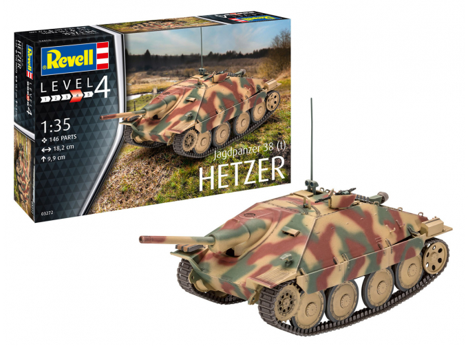 Сборная модель Немецкий истребитель танков Jagdpanzer 38 T