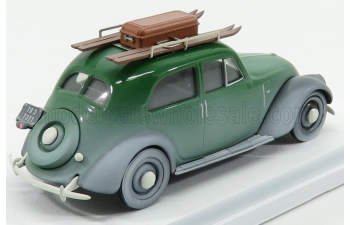 FIAT 6c 1500 With Ski (1936) - Con Sci, Green Black