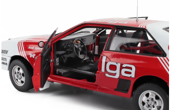 AUDI Quattro A1 Team Belga №3 Winner Rally Haspengouw (1983) Marc Duez - Willy Lux, Red White
