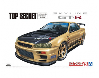 Сборная модель Nissan Skyline GT-R TopSecret BNR34 02