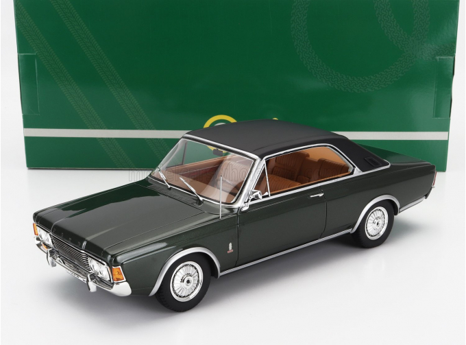 FORD ENGLAND Taunus P7 Coupe (1969), Green Met Black