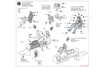 Сборная модель North American P-51D Mustang & 1/4-ton 4x4 Light Vehicle Set