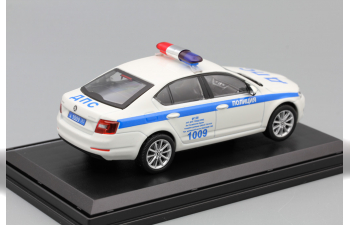 SKODA Octavia III (2012) Полиция Крыма, белый / синий