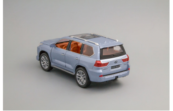 LEXUS LX570 (2021), голубой металлик