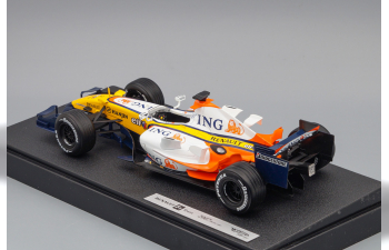 RENAULT F1 Team 2007 Show car, white / yellow / orange / dark blue