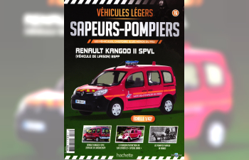 RENAULT Kangoo II SPVL, Vehicules Legers Sapeurs-Pompiers 76