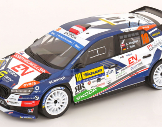 SKODA Fabia Rally2 Evo Team Eurosol Racing Hungary №10 2th Rally Barum (2024) Simon Wagner - Jara Hain, Various