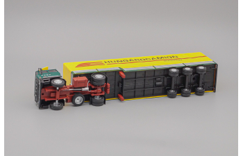 RABA S22 Canvas Jumbo Hungarocamion, green / yellow