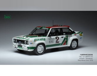 FIAT 131 Abarth #2 "Alitalia" W.Rohrl/C.Geistdoerfer Rally Monte Carlo 1978