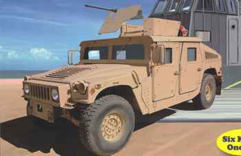 Сборная модель USMC M-1114 Up-Armoured Tactical Vehicle