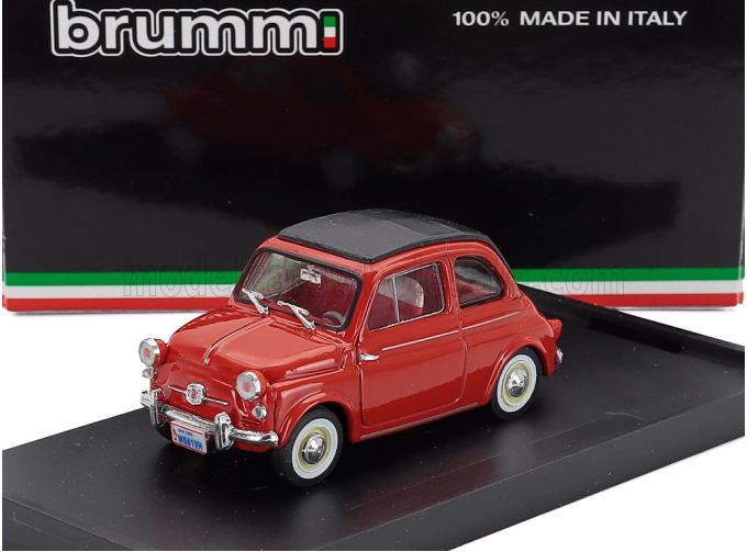 FIAT 500 Nuova Closed (1958), Rosso - Red