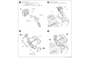 Сборная модель Honda Prelude JUN Auto Mechanich