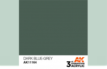 Краска акриловая 3rd Generation Dark Blue-Grey 17ml