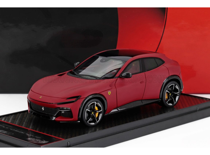 FERRARI Purosangue Suv Panoramic Roof (2022), Rosso F1-75 - Matt Red