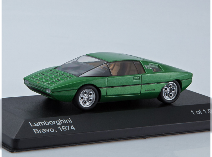 LAMBORGHINI Bravo Concept Car (1974), metallic green