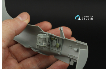 3D Декаль интерьера задней кабины для семейства SBD Dauntless (Accurate Miniatures / Academy/и т.д.)