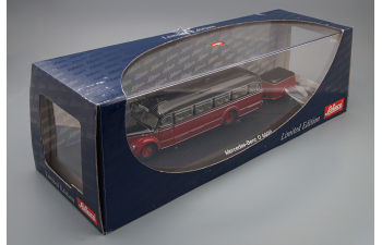 (Б/У) MERCEDES-BENZ O 6600 "Classic Overland" + Trailer, red / black