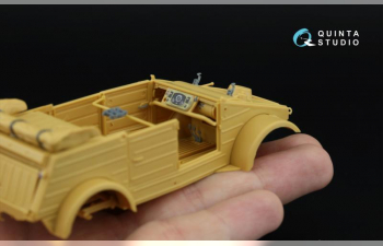 3D Декаль интерьера кабины Kubelwagen Type 82 (Hero) (с 3D-печатными деталями)