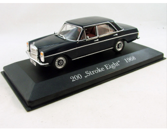 MERCEDES-BENZ 200 "Stroke Eight" (1968), Mercedes-Benz Offizielle Modell-Sammlung 8, темно-синий