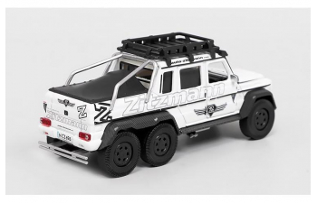 MERCEDES-BENZ G63 AMG 6x6 (2022), white 