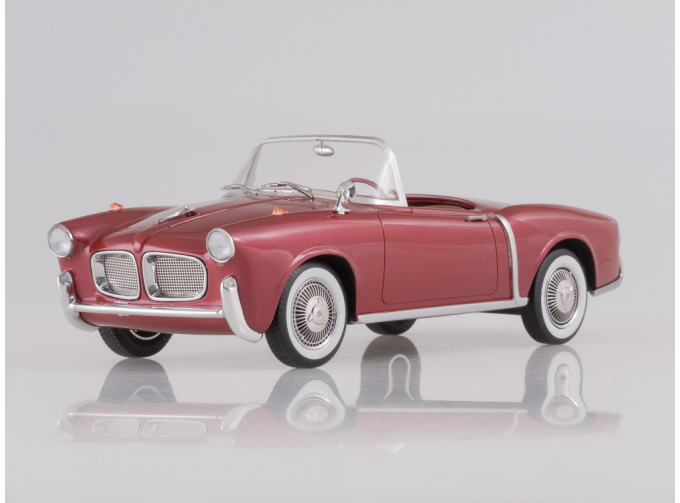 FIAT 1100 TV Trasformabile (1955), metallic-red