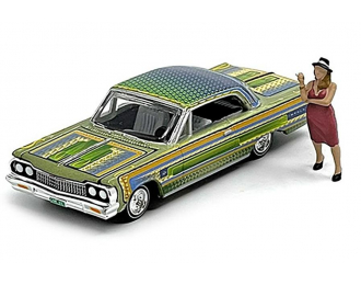 CHEVROLET Impala Lowrider (1964) с фигуркой