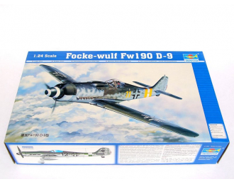 Сборная модель Немецкий высотный истребитель Focke-Wulf Fw190 D-9