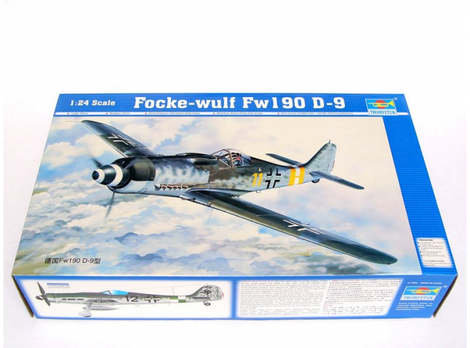 Сборная модель Немецкий высотный истребитель Focke-Wulf Fw190 D-9