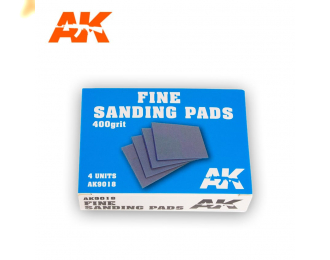 Fine Sanding Pads 400 grit. 4 units