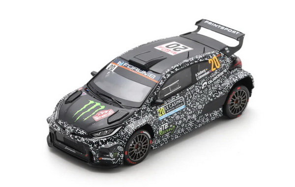 TOYOTA GR Yaris Rally2 №20сRallye Monte Carlo Oliver Solberg, Elliott Edmondson (2025)